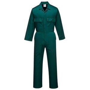 Portwest Euro Work Boilersuit Bottle Green Mens Small Workwear S999 31" Inseam